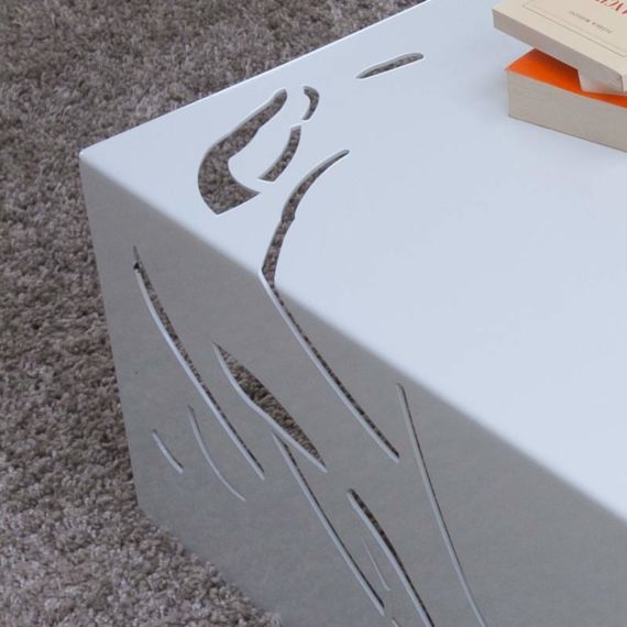 table basse design en metal lehoux paris