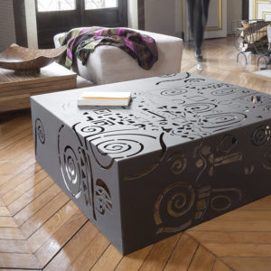 table basse metal