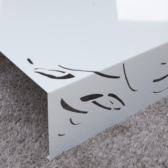 table basse design blanc