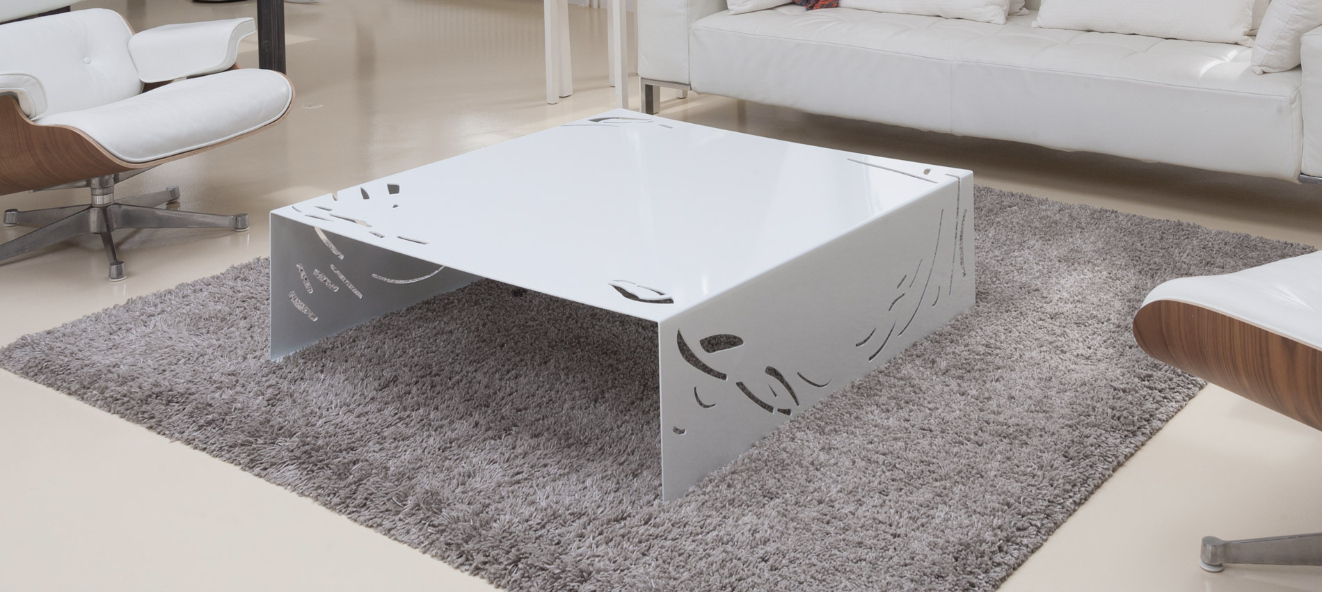 table basse metal lehoux paris