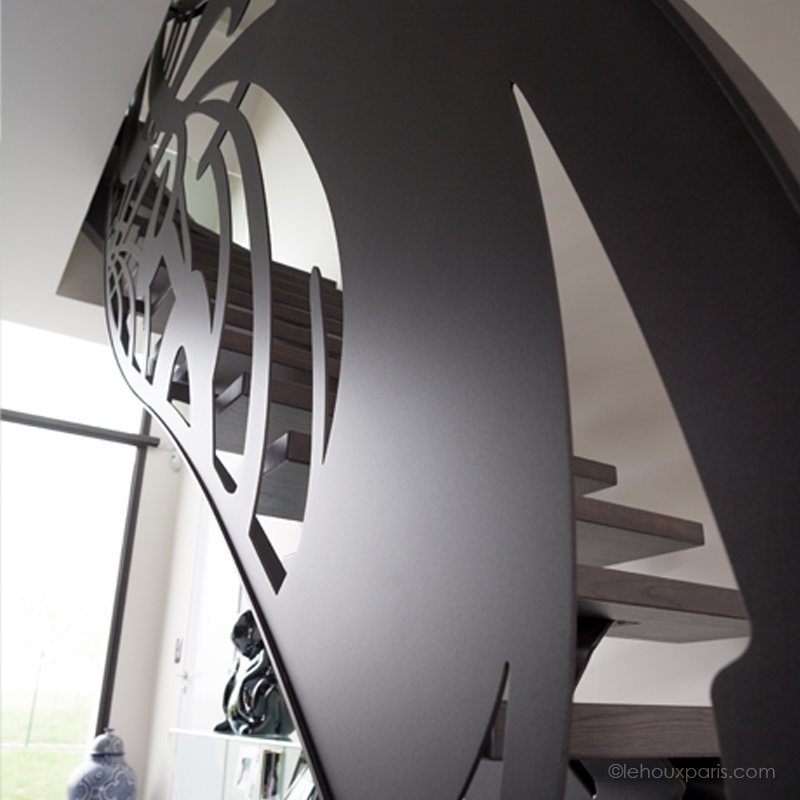 garde corps moderne metal lehoux