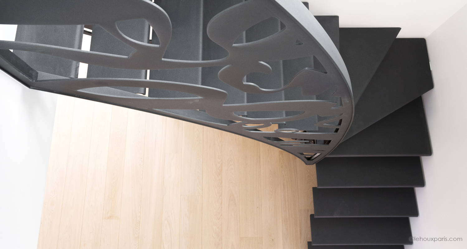 escaliers Quarts Tournants LehouxParis