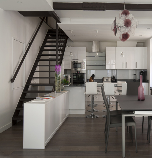 escalier style industriel LEHOUX