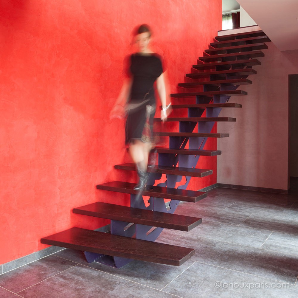 escalier design lehoux paris