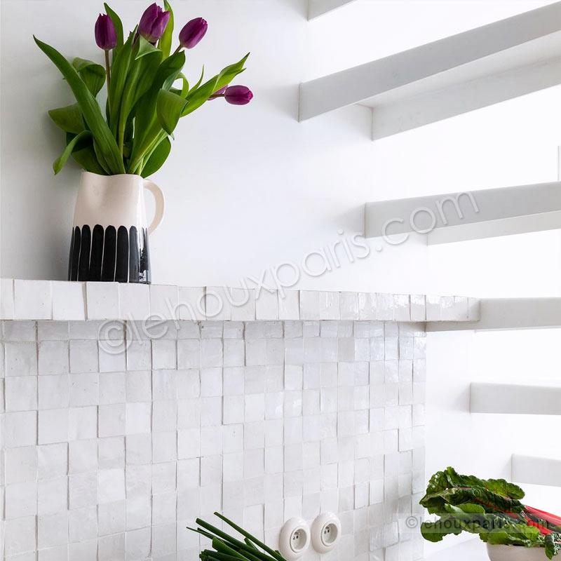 escalier SUSPENDU metal blanc lehoux loft duplex paris (6)