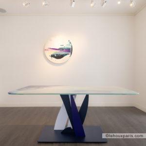 table haute verre metal lehoux paris et prisca temporal contemporary artists (1)