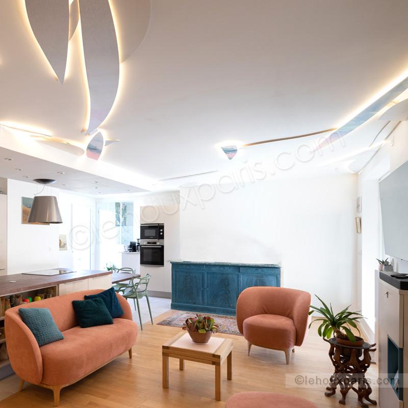 lumière design duplex paris éclairage sur mesure paris